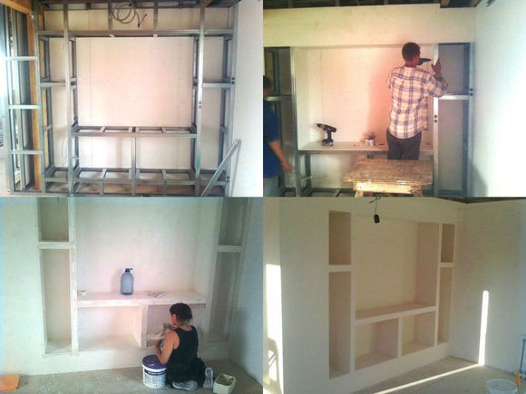 Revêtement pour niches et étagères Revêtement pour niches et étagères