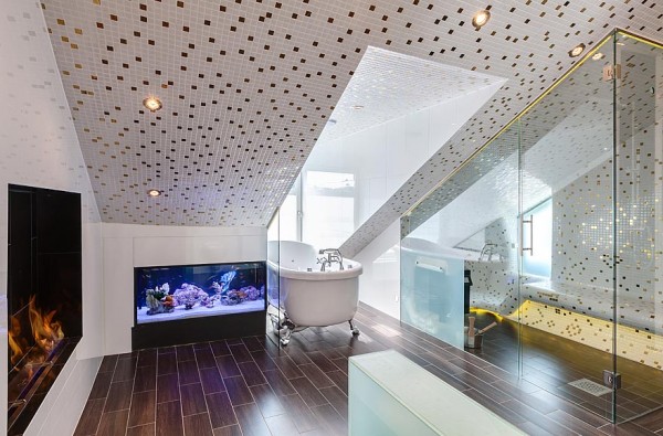 Salle de bain mansardée Salle de bain mansardée