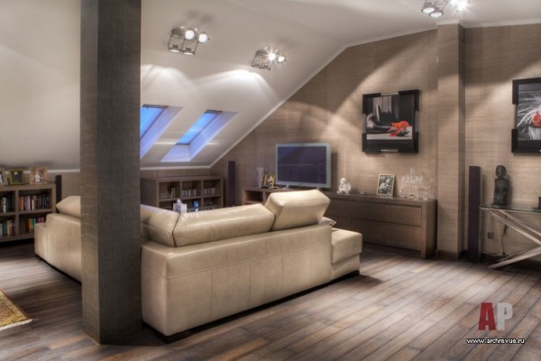 Plafond tendu mat et finitions de grenier en bambou Plafond tendu mat et finitions de grenier en bambou