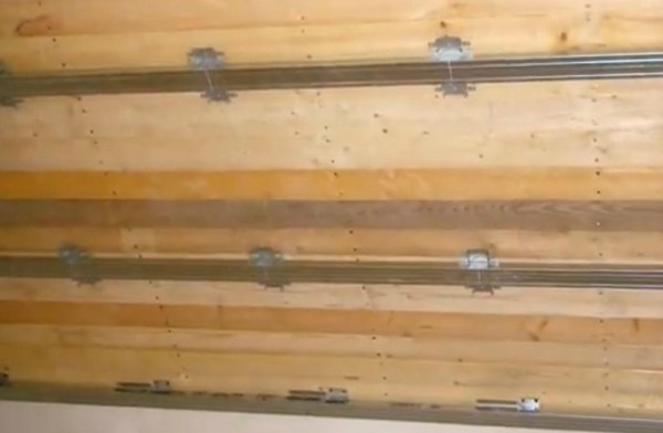 Vue générale des crabes installés Vue générale des crabes installés