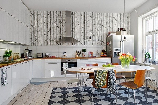 Cuisine de style scandinave Cuisine de style scandinave