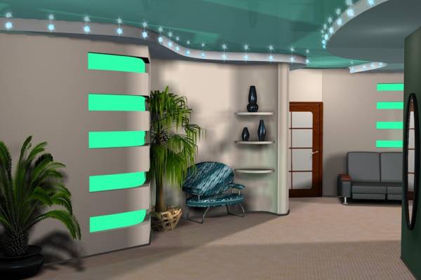 Cloison décorative avec niche Cloison décorative avec niche