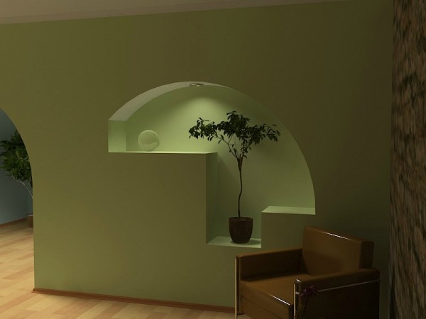 Niche pour correspondre au mur Niche pour correspondre au mur