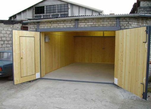 Revêtement du garage Revêtement du garage