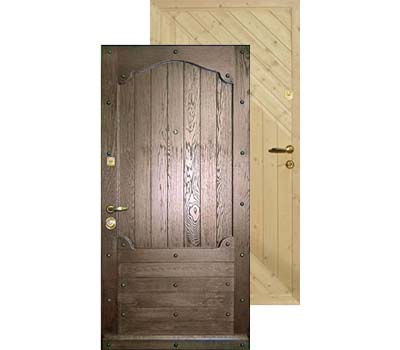 Décoration de portes avec revêtement en bois Décoration de portes avec revêtement en bois