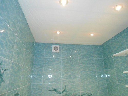 Finir une salle de bain avec des panneaux en plastique Finir une salle de bain avec des panneaux en plastique