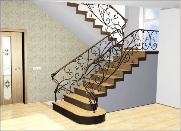Parapet en métal, comme décoration principale de l'intérieur Parapet en métal, comme décoration principale de l'intérieur