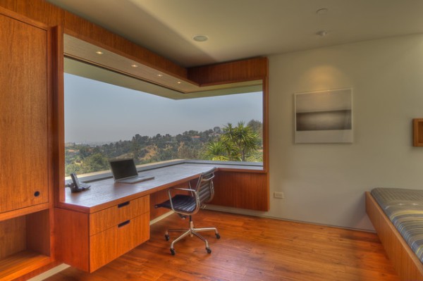 Panorama à l'intérieur du bureau
