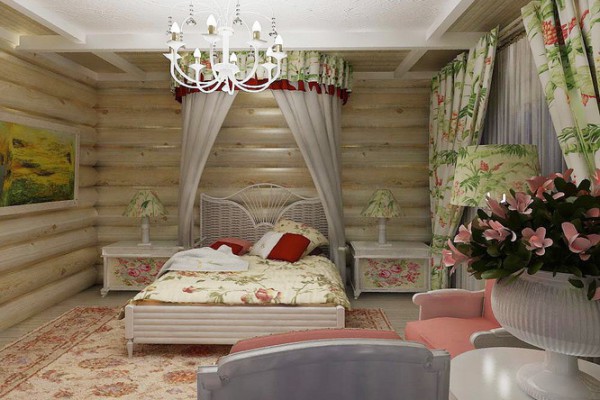 Chambre de style champêtre Chambre de style champêtre