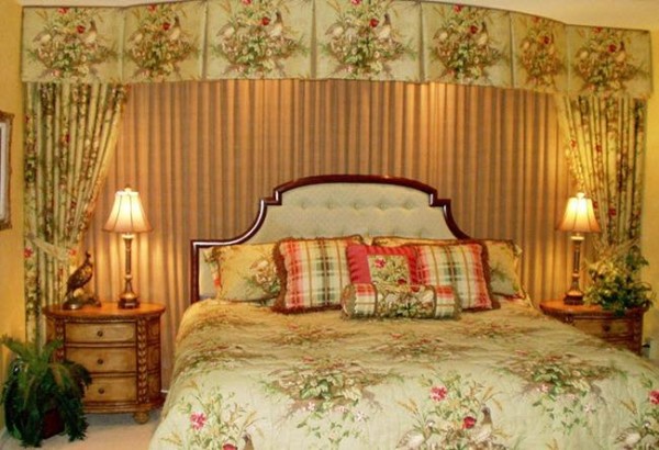 Décoration en tissu à l'intérieur