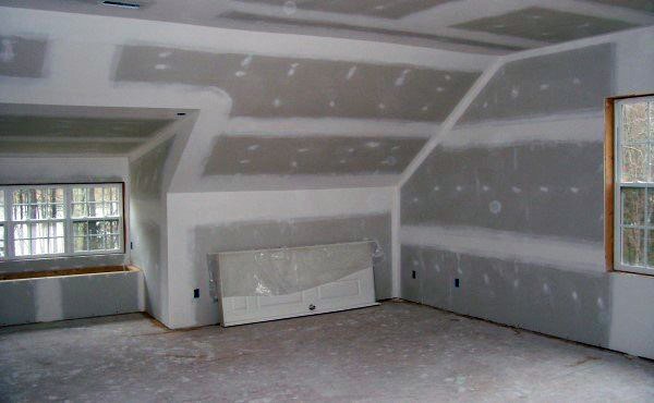 Intérieur de cloison sèche Intérieur de cloison sèche
