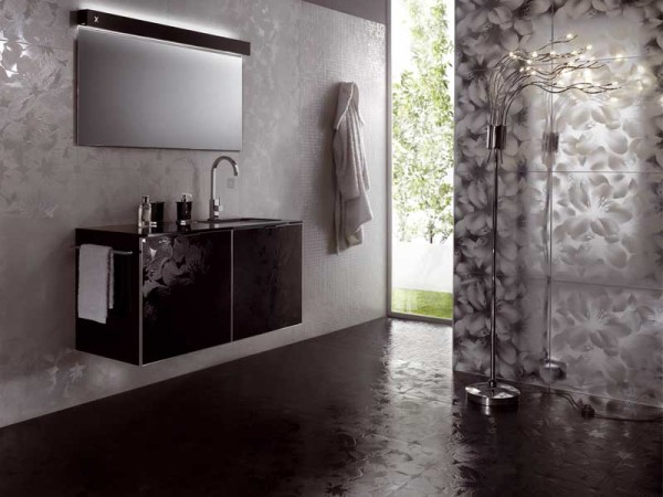 Carrelage en céramique: design moderne
