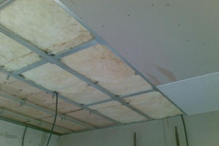 Finition de plafond en plastique Finition de plafond en plastique