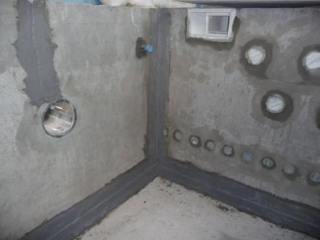 Préparer la cuvette de piscine pour le revêtement Préparer la cuvette de piscine pour le revêtement