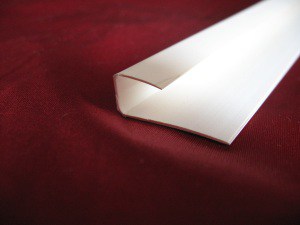Profil de départ pour panneau PVC Profil de départ pour panneau PVC