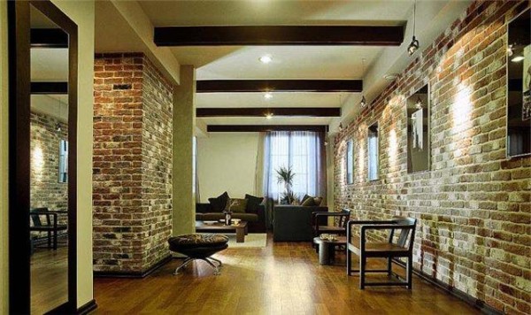 Brique à l'intérieur Brique à l'intérieur