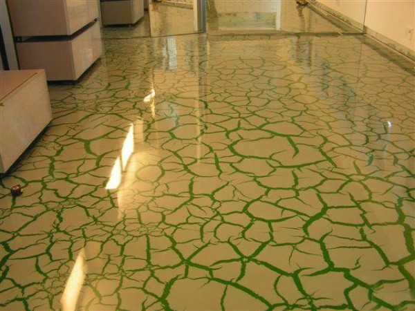 Plancher polymère en vrac Plancher polymère en vrac