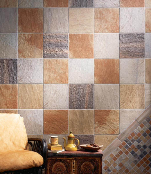 Carreaux de céramique à l'intérieur
