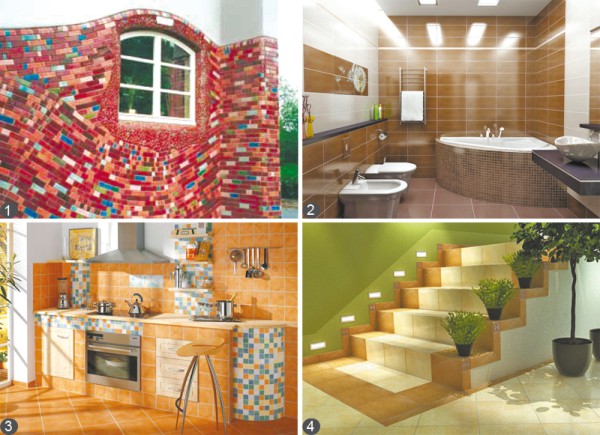 Domaines d'utilisation des carreaux de porcelaine Domaines d'utilisation des carreaux de porcelaine