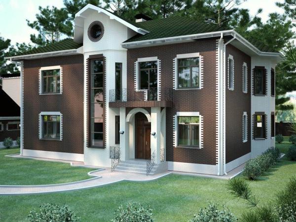 Façade d'un immeuble résidentiel: bardage avec bardage panneaux thermiques Façade d'un immeuble résidentiel: bardage avec bardage panneaux thermiques