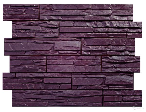 Panneau mural en PVC sous une pierre Panneau mural en PVC sous une pierre