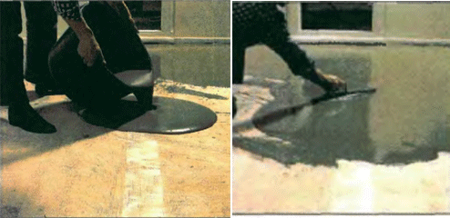 Nivellement de mastic de ciment Nivellement de mastic de ciment