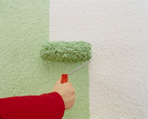 Peinture d'une surface plâtrée Peinture d'une surface plâtrée