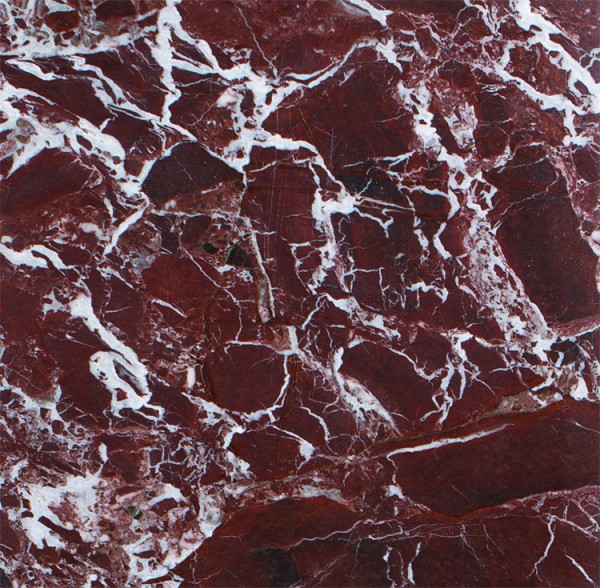 Traînées de marbre de couleur contrastée