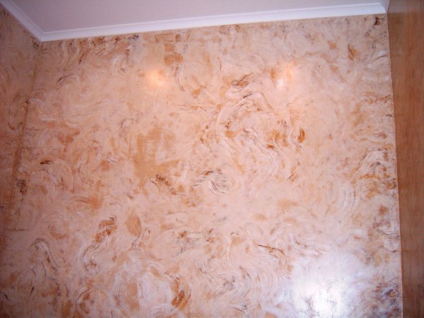 L'effet du marbre sur le mur de la pièce L'effet du marbre sur le mur de la pièce