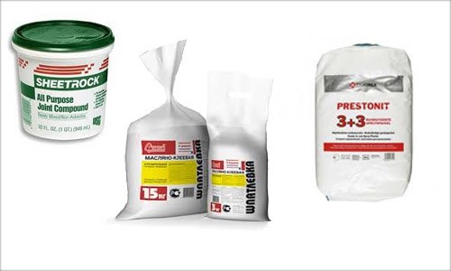 Variétés de mastic Variétés de mastic