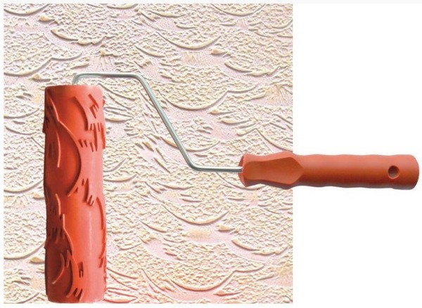 Rouleau de texture avec un Rouleau de texture avec un