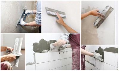 Plâtrer une surface sous une tuile Plâtrer une surface sous une tuile