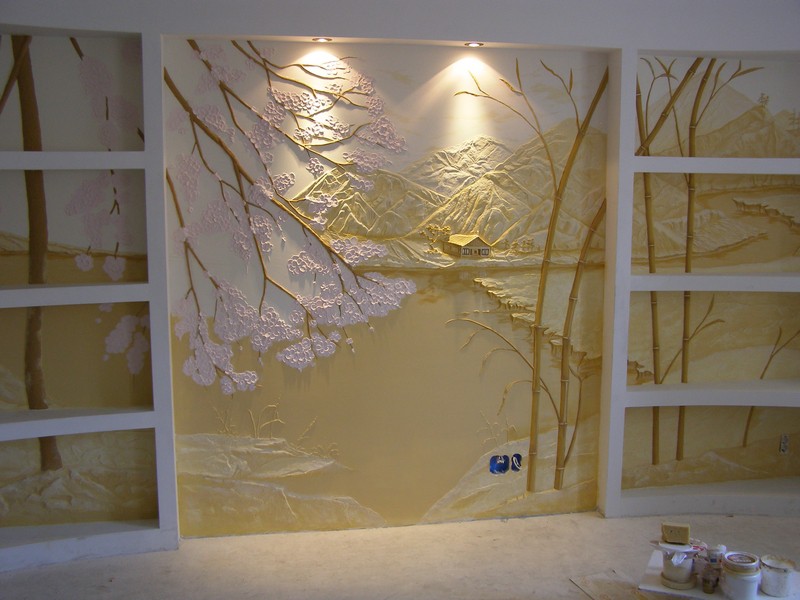 Peinture enduit décoratif