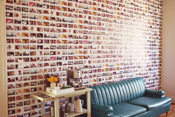 Photos sur le mur Photos sur le mur
