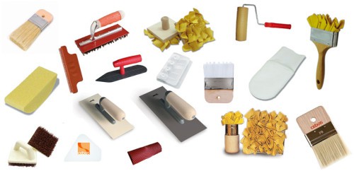 Des outils que de plâtrer un poêle Des outils que de plâtrer un poêle