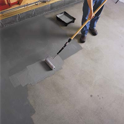 Peinture de plancher de garage Peinture de plancher de garage