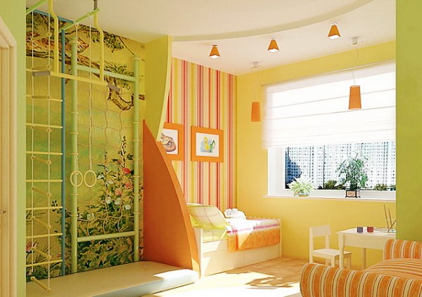 Zonage d'une chambre d'enfant Zonage d'une chambre d'enfant