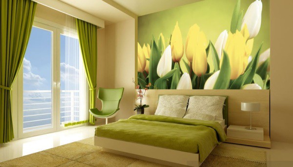 Papiers peints belles tulipes à l'intérieur de la chambre Papiers peints belles tulipes à l'intérieur de la chambre