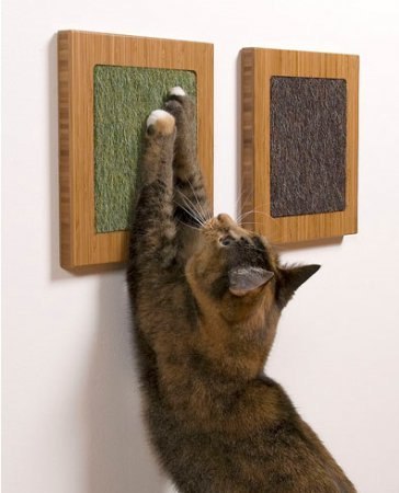 Poteau à gratter pour deux chats Poteau à gratter pour deux chats