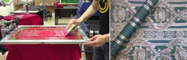 Processus de sérigraphie Processus de sérigraphie