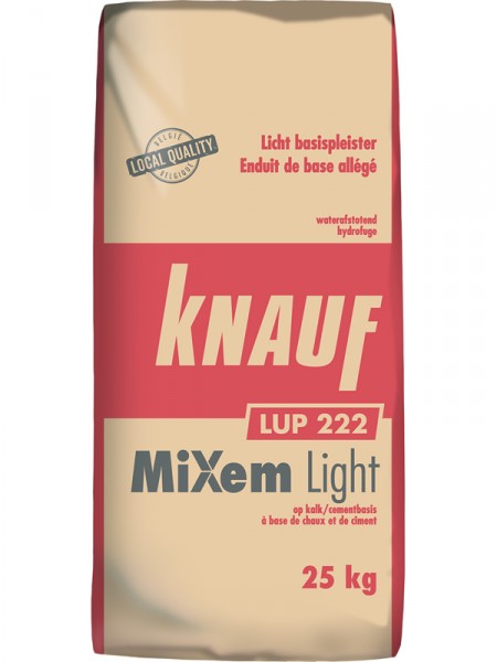 Enduit pour l'isolation thermique des façades LUP 222 Enduit pour l'isolation thermique des façades LUP 222
