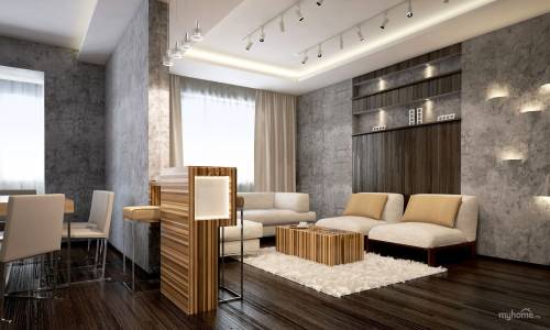 Stuc décoratif pour béton - une caractéristique de la décoration intérieure moderne Stuc décoratif pour béton - une caractéristique de la décoration intérieure moderne