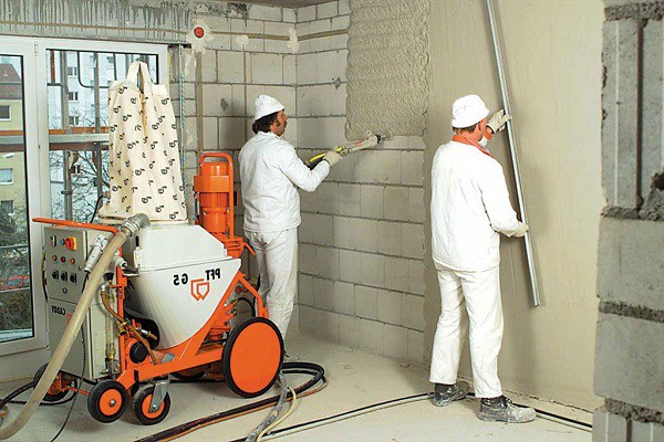 Réalisation d'un enduit intérieur en béton cellulaire Réalisation d'un enduit intérieur en béton cellulaire