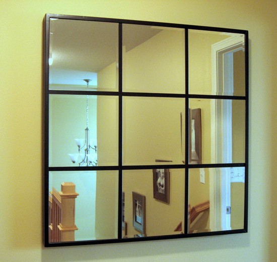 Pose de carreaux de miroir sur le mur Pose de carreaux de miroir sur le mur