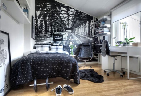 Les peintures murales en perspective peuvent aider à agrandir visuellement une petite pièce Les peintures murales en perspective peuvent aider à agrandir visuellement une petite pièce
