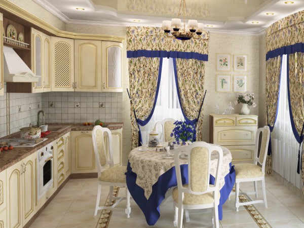 Cuisine de style provençal qui peut être créée dans l'appartement typique le plus ordinaire Cuisine de style provençal qui peut être créée dans l'appartement typique le plus ordinaire