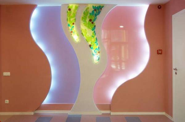 Plafond tendu dans une niche Plafond tendu dans une niche