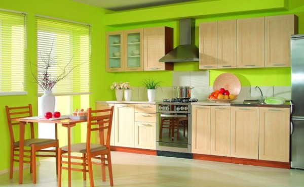 Peindre les murs de la cuisine