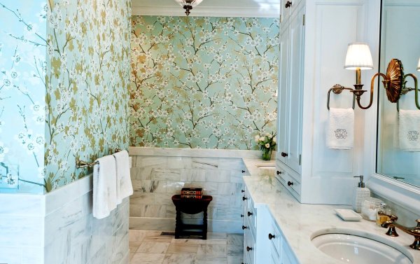 Avec un fort désir, vous pouvez trouver du papier peint intissé avec une résistance accrue à l'humidité, et ils peuvent facilement décorer votre salle de bain Avec un fort désir, vous pouvez trouver du papier peint intissé avec une résistance accrue à l'humidité, et ils peuvent facilement décorer votre salle de bain