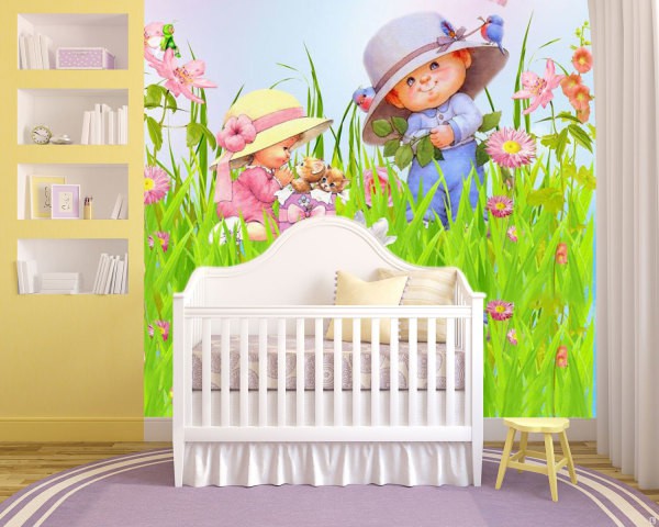 Il est recommandé de choisir des peintures murales pour enfants sur le mur de la crèche de l'enfant avec des images aux couleurs peu sombres et sombres Il est recommandé de choisir des peintures murales pour enfants sur le mur de la crèche de l'enfant avec des images aux couleurs peu sombres et sombres